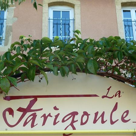 Logis Hotel Restaurant La Farigoule Sainte-Cécile-les-Vignes Dış mekan fotoğraf